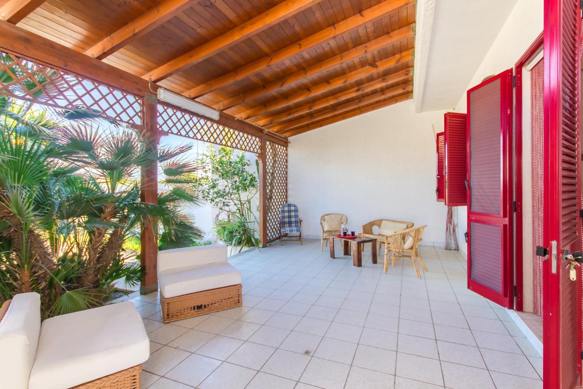 Villetta Rossa With Garden - Happy Rentals Melendugno Zewnętrze zdjęcie